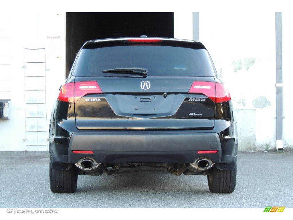 2007 MDX Technology - Formal Black Pearl / Taupe photo #34