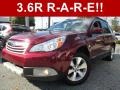 2011 Ruby Red Pearl Subaru Outback 3.6R Limited Wagon  photo #1