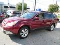 2011 Ruby Red Pearl Subaru Outback 3.6R Limited Wagon  photo #3