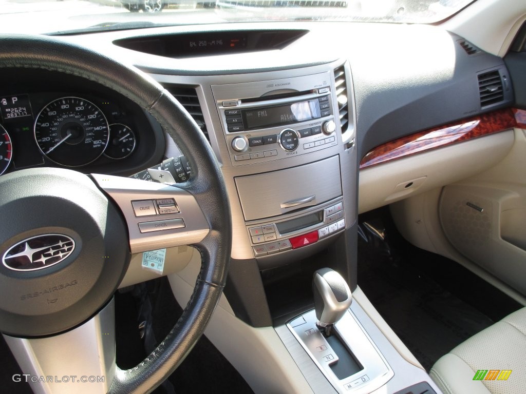 2011 Outback 3.6R Limited Wagon - Ruby Red Pearl / Warm Ivory photo #14