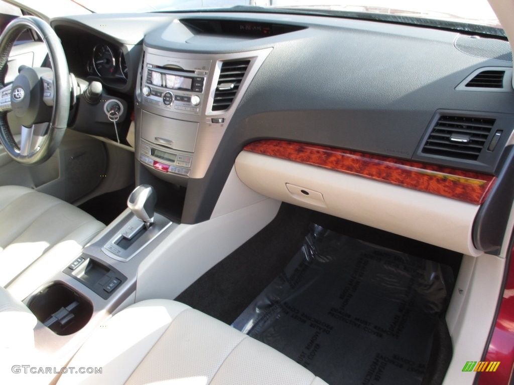 2011 Outback 3.6R Limited Wagon - Ruby Red Pearl / Warm Ivory photo #16
