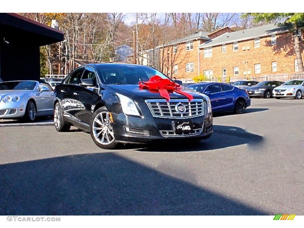 2013 XTS W20 Livery Package - Black Diamond Tricoat / Jet Black photo #1