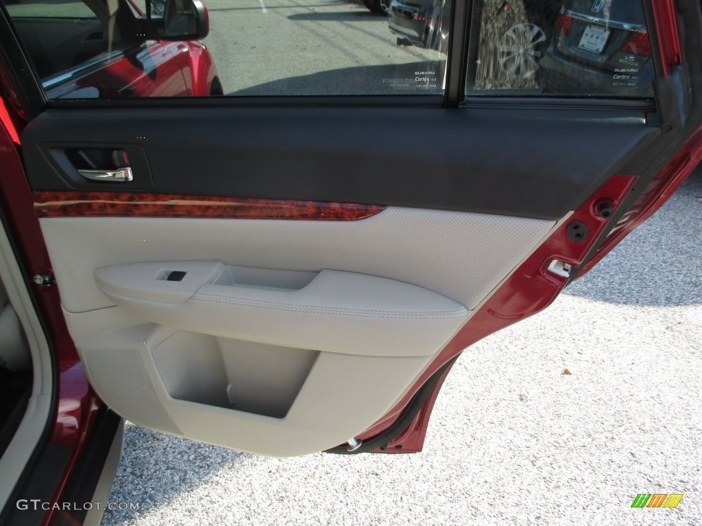 2011 Outback 3.6R Limited Wagon - Ruby Red Pearl / Warm Ivory photo #30