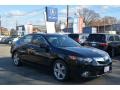 2012 Crystal Black Pearl Acura TSX Technology Sedan  photo #1