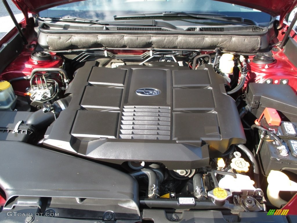 2011 Outback 3.6R Limited Wagon - Ruby Red Pearl / Warm Ivory photo #50