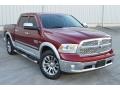 2014 Deep Cherry Red Crystal Pearl Ram 1500 Laramie Crew Cab 4x4  photo #3