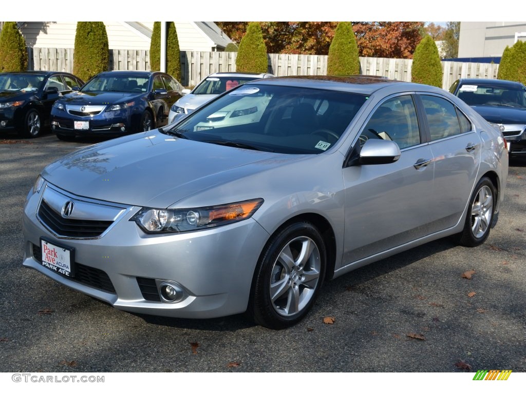 2012 TSX Sedan - Forged Silver Metallic / Ebony photo #7
