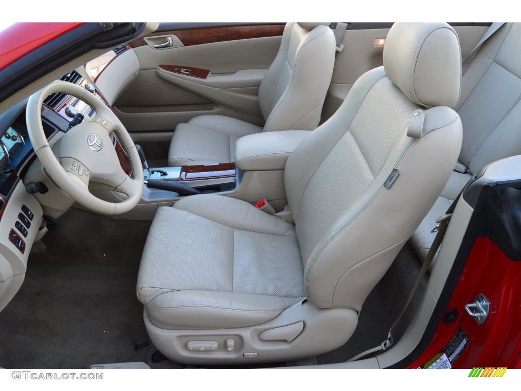 2006 Solara SLE V6 Convertible - Absolutely Red / Ivory photo #4