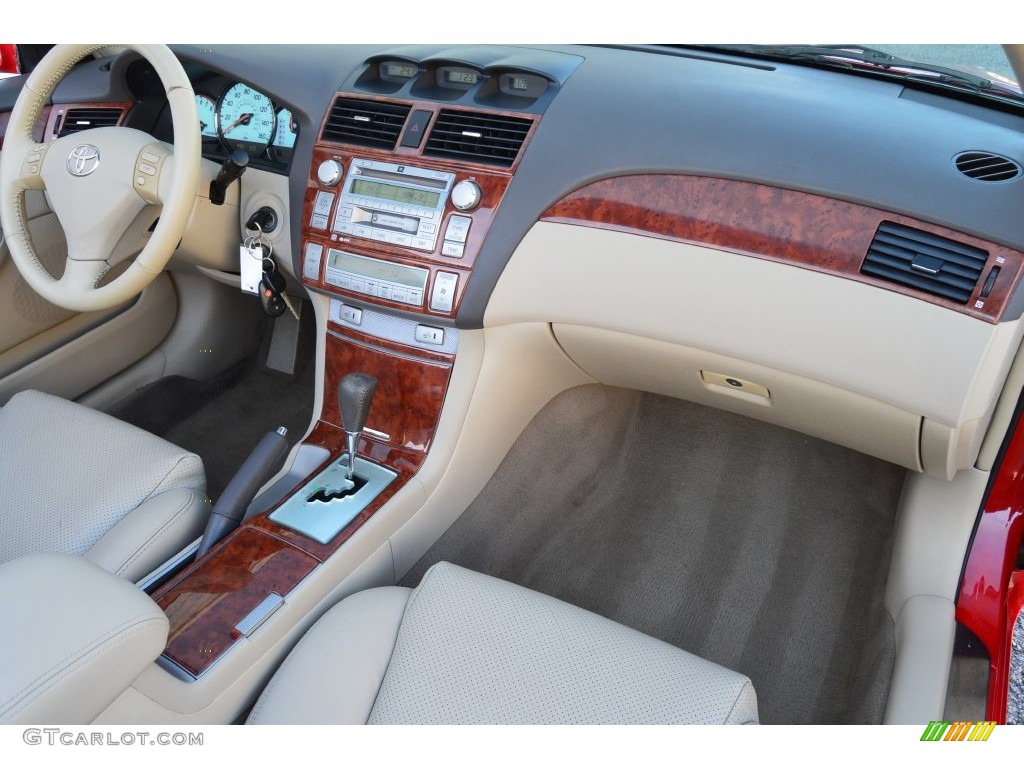 2006 Solara SLE V6 Convertible - Absolutely Red / Ivory photo #15
