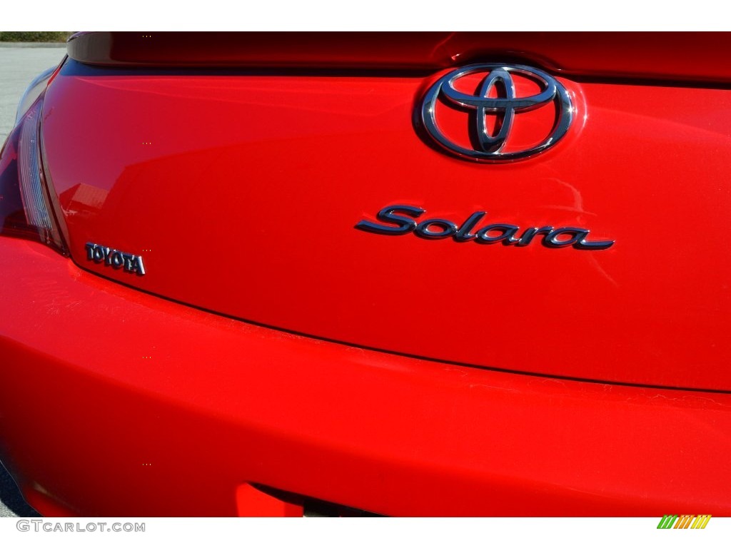 2006 Solara SLE V6 Convertible - Absolutely Red / Ivory photo #21