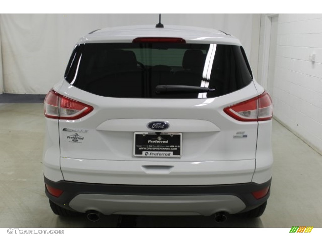 2016 Escape SE 4WD - Oxford White / Charcoal Black photo #5