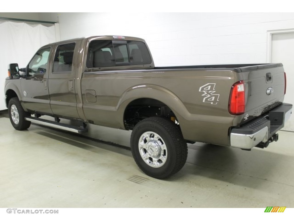 2016 F250 Super Duty XLT Crew Cab 4x4 - Caribou Metallic / Adobe photo #4