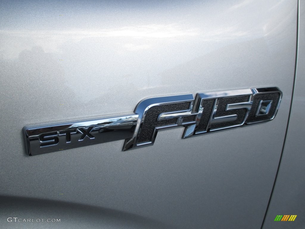 2014 F150 STX SuperCab 4x4 - Ingot Silver / Black photo #35
