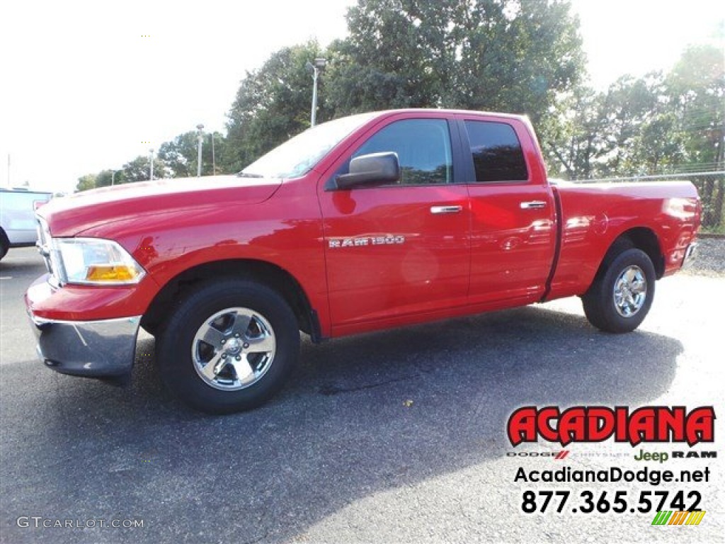 2011 Flame Red Dodge Ram 1500 ST Quad Cab 108673760 Photo 2 Car Color Galleries