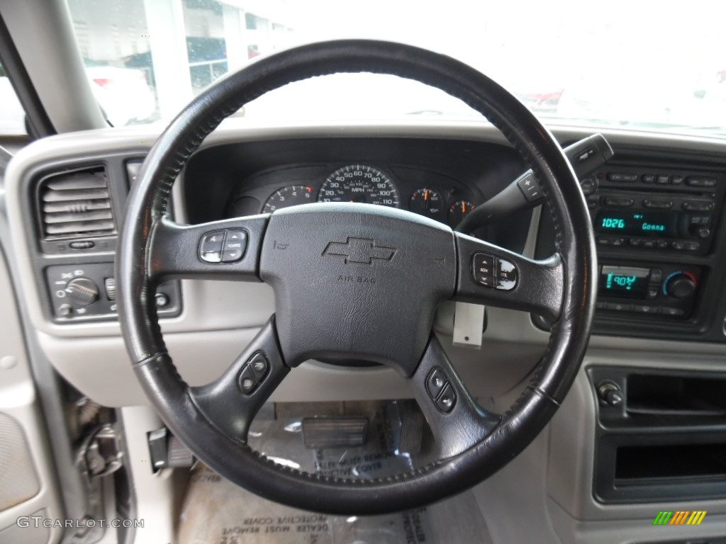 2006 Silverado 3500 LT Crew Cab 4x4 Dually - Graystone Metallic / Medium Gray photo #18