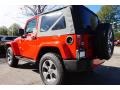 Firecracker Red - Wrangler Sahara 4x4 Photo No. 2