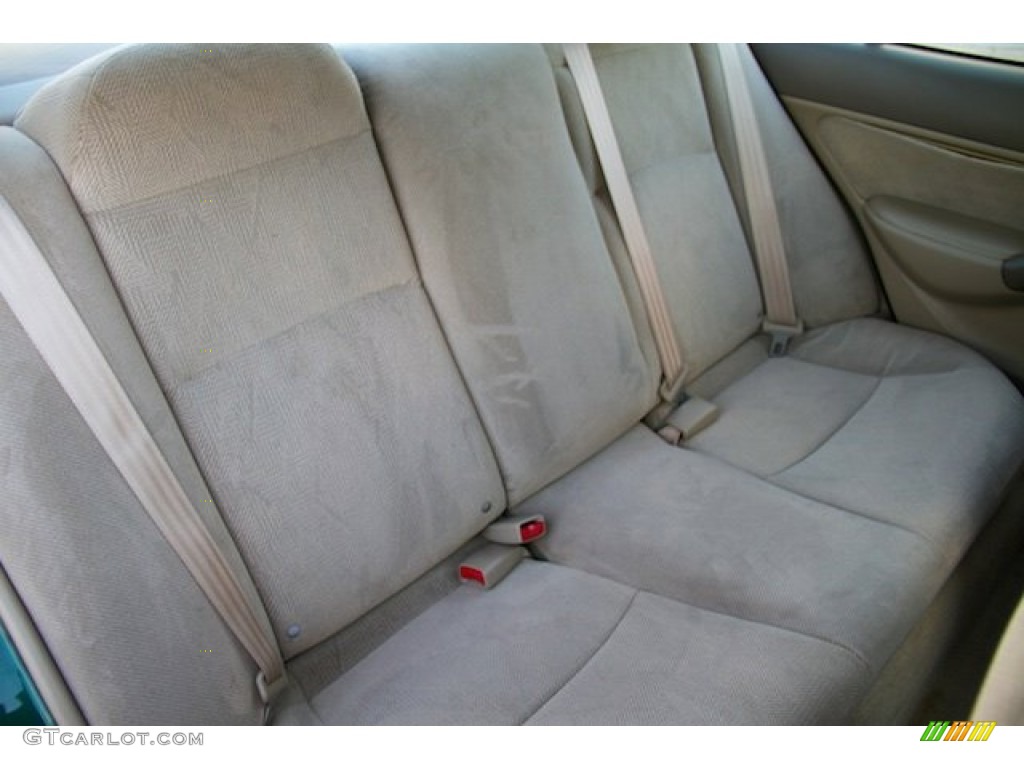 2001 Civic LX Sedan - Clover Green / Beige photo #17