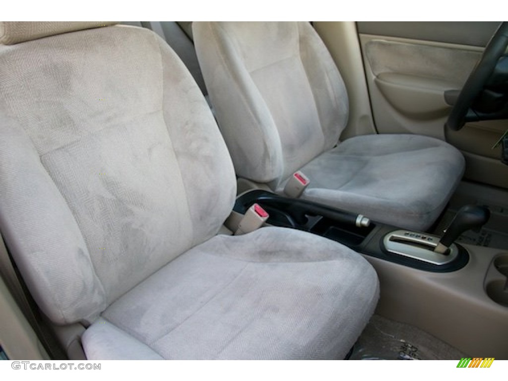 2001 Civic LX Sedan - Clover Green / Beige photo #19