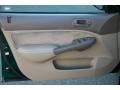2001 Clover Green Honda Civic LX Sedan  photo #21
