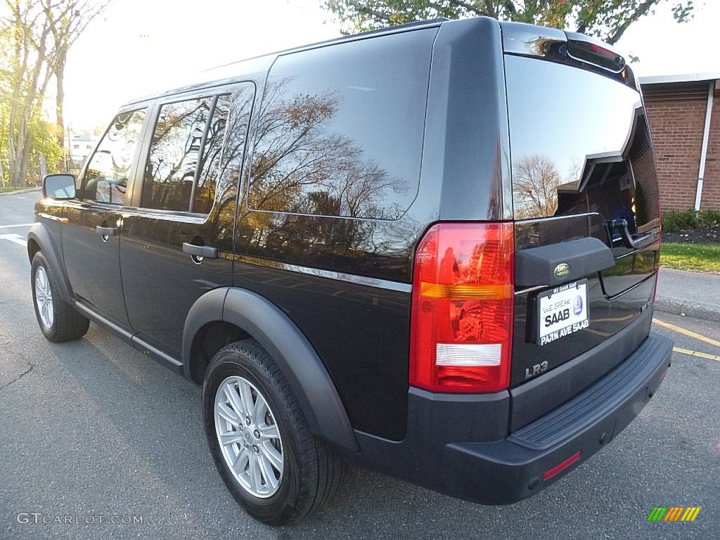 2007 LR3 V8 SE - Java Black Pearl / Ebony Black photo #3