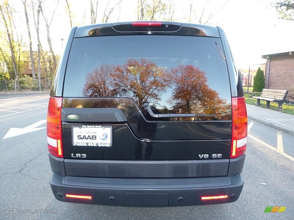2007 LR3 V8 SE - Java Black Pearl / Ebony Black photo #4