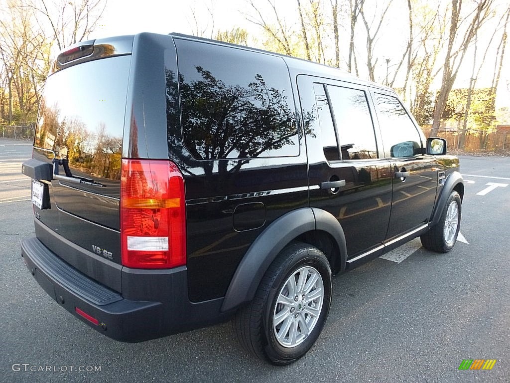 2007 LR3 V8 SE - Java Black Pearl / Ebony Black photo #5