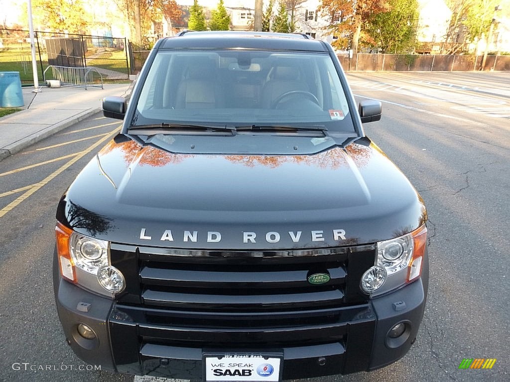 2007 LR3 V8 SE - Java Black Pearl / Ebony Black photo #9
