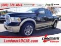 Brilliant Black Crystal Pearl - 1500 Laramie Longhorn Crew Cab Photo No. 1