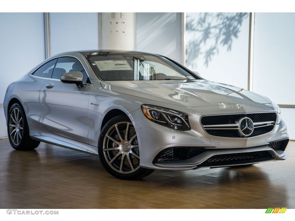 Iridium Silver Metallic 2016 Mercedes-Benz S 63 AMG 4Matic Coupe Exterior Photo #108710293