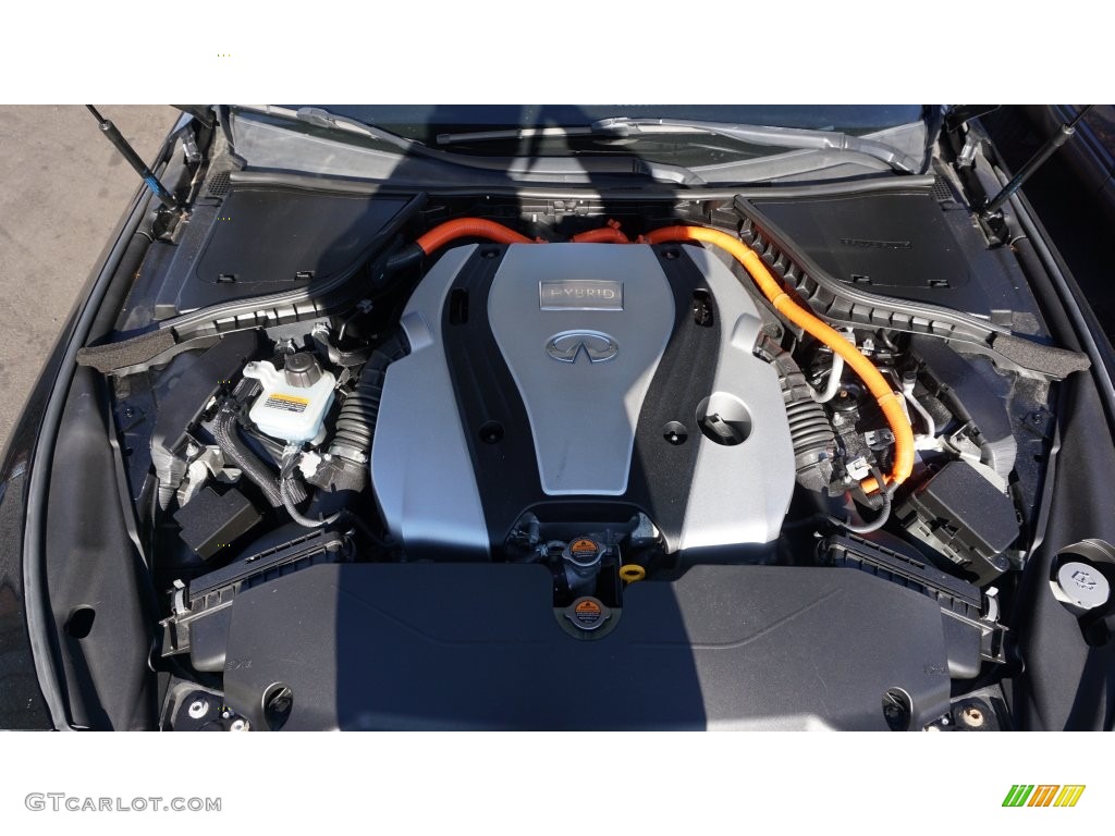 2014 Infiniti Q 50 Hybrid AWD Premium Engine Photos