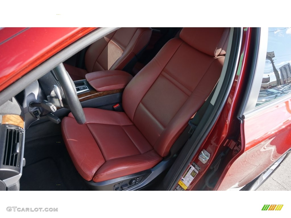 2013 X6 xDrive35i - Vermilion Red Metallic / Vermillion Red photo #15