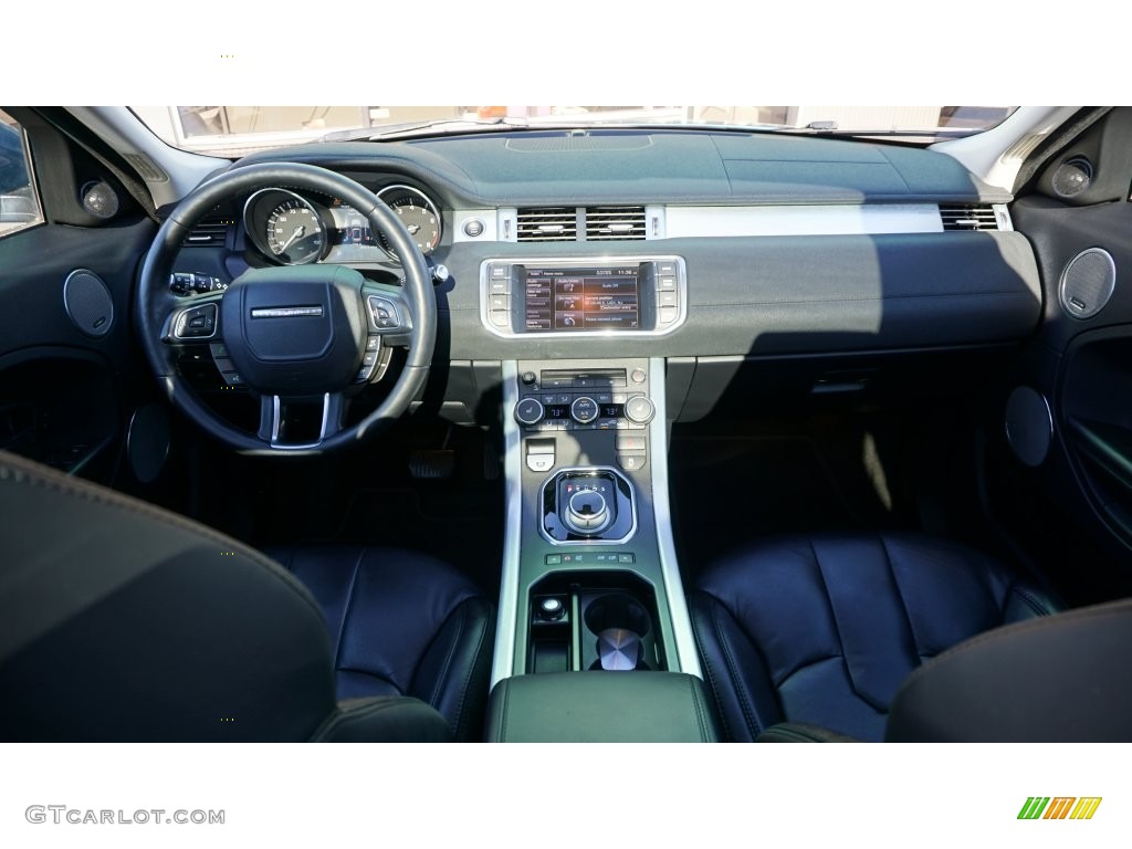 2013 Range Rover Evoque Pure - Mauritius Blue Metallic / Ebony photo #17