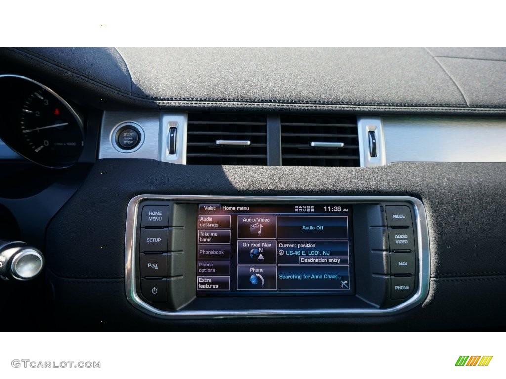 2013 Range Rover Evoque Pure - Mauritius Blue Metallic / Ebony photo #26
