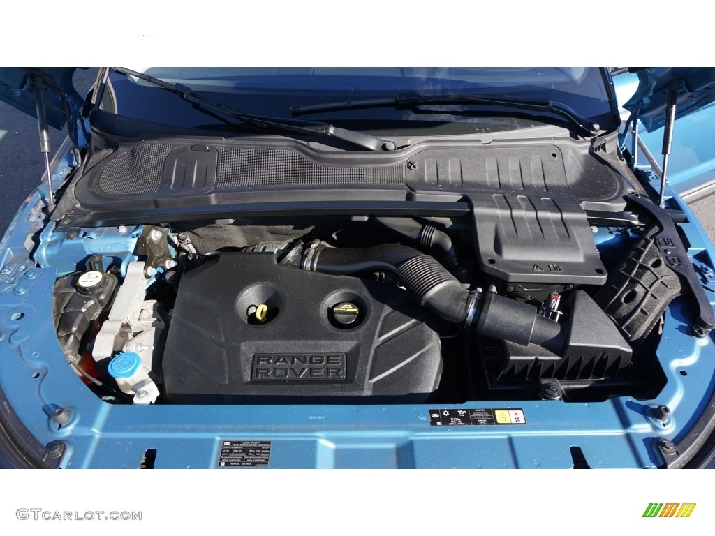 2013 Range Rover Evoque Pure - Mauritius Blue Metallic / Ebony photo #40