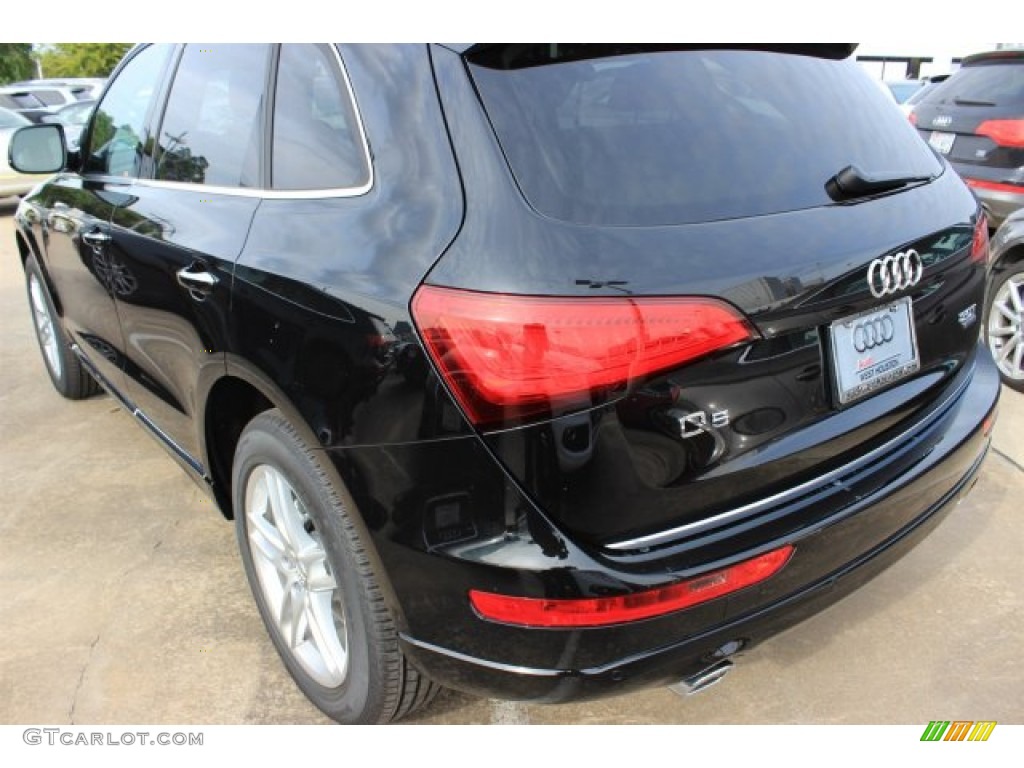 2016 Q5 2.0 TFSI Premium Plus quattro - Mythos Black Metallic / Black photo #6