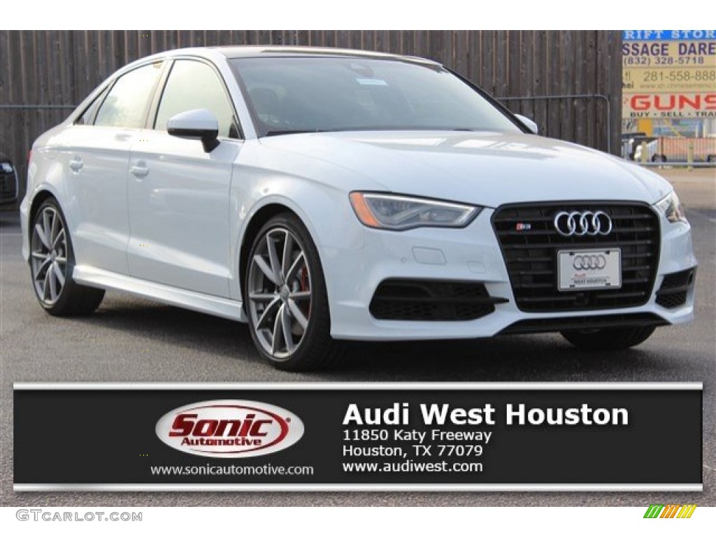 2016 S3 2.0T Prestige quattro - Glacier White Metallic / Black photo #1