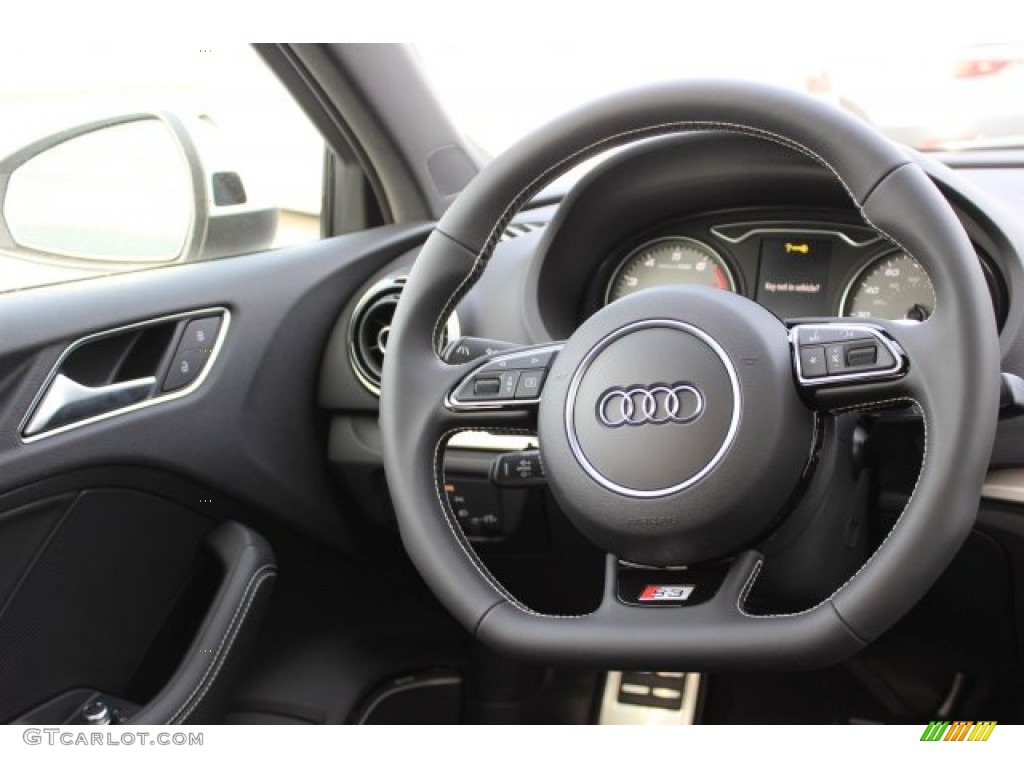 2016 S3 2.0T Prestige quattro - Glacier White Metallic / Black photo #33