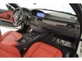 2013 BMW 3 Series Coral Red/Black Interior Dashboard Photo