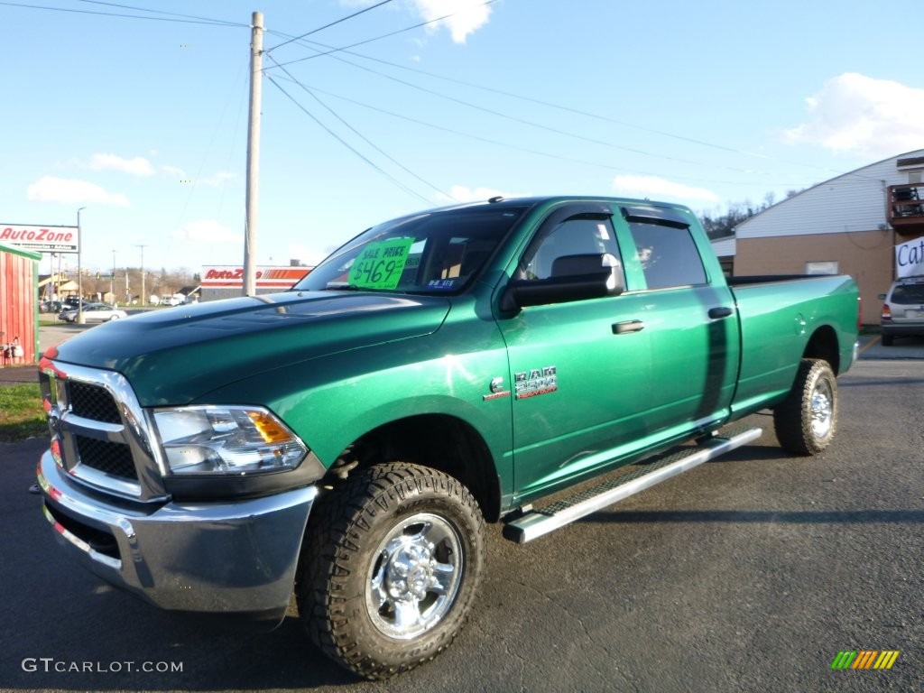 Timberline Green Pearl 2013 Ram 2500 Tradesman Crew Cab 4x4 Exterior Photo #108719722