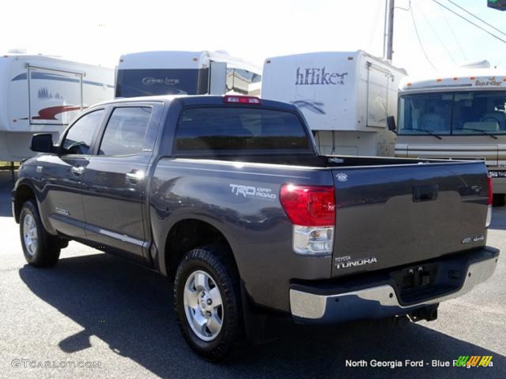 2013 Tundra Limited CrewMax 4x4 - Magnetic Gray Metallic / Graphite photo #3