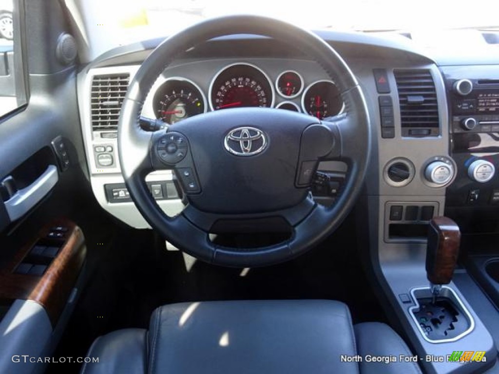 2013 Tundra Limited CrewMax 4x4 - Magnetic Gray Metallic / Graphite photo #15