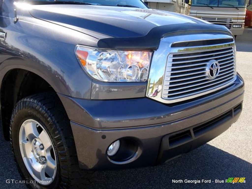 2013 Tundra Limited CrewMax 4x4 - Magnetic Gray Metallic / Graphite photo #36