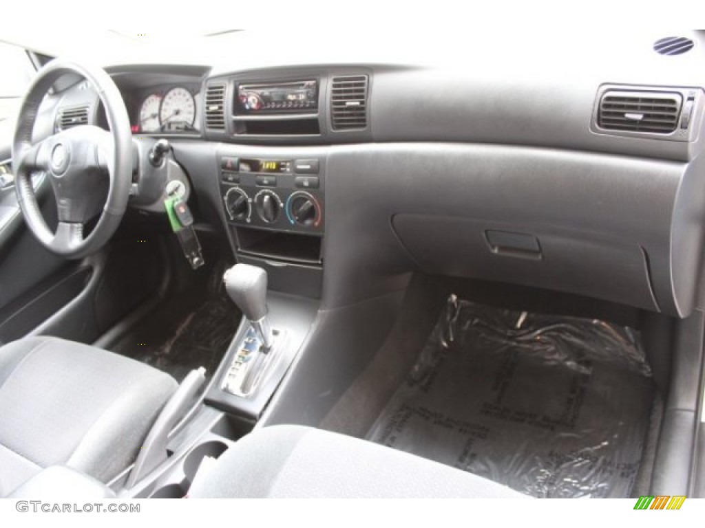 2004 Corolla S - Lunar Mist Silver Metallic / Black photo #26