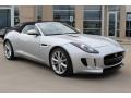 Rhodium Silver Metallic 2015 Jaguar F-TYPE S Convertible Exterior