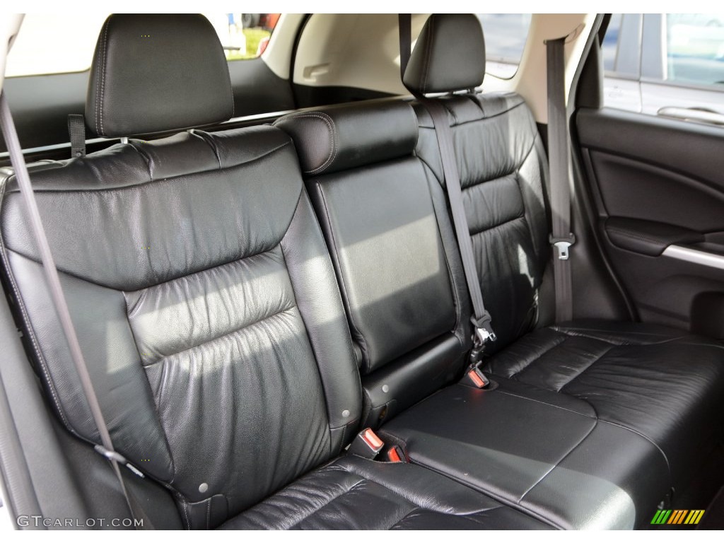 2014 CR-V EX-L AWD - Alabaster Silver Metallic / Black photo #13