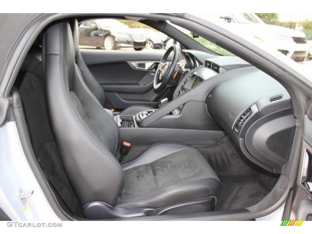 2015 F-TYPE S Convertible - Rhodium Silver Metallic / Jet photo #37