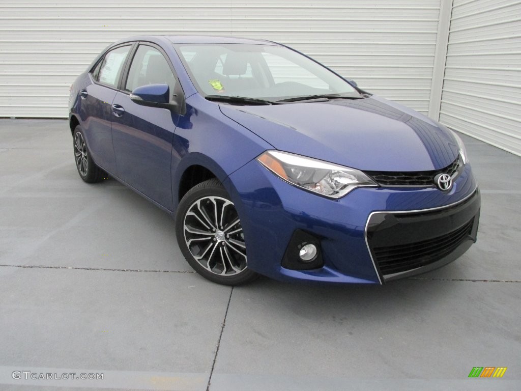 Blue Crush Metallic 2016 Toyota Corolla S Plus Exterior Photo #108728834