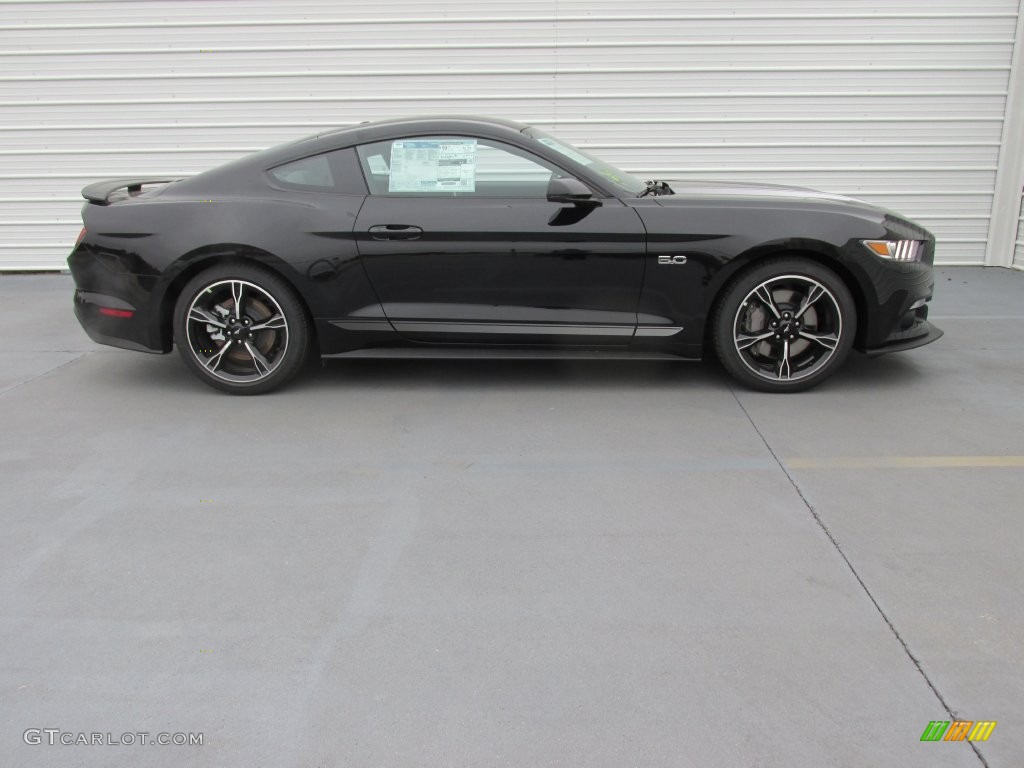 Shadow Black 2016 Ford Mustang GT Premium Coupe Exterior Photo #108731384