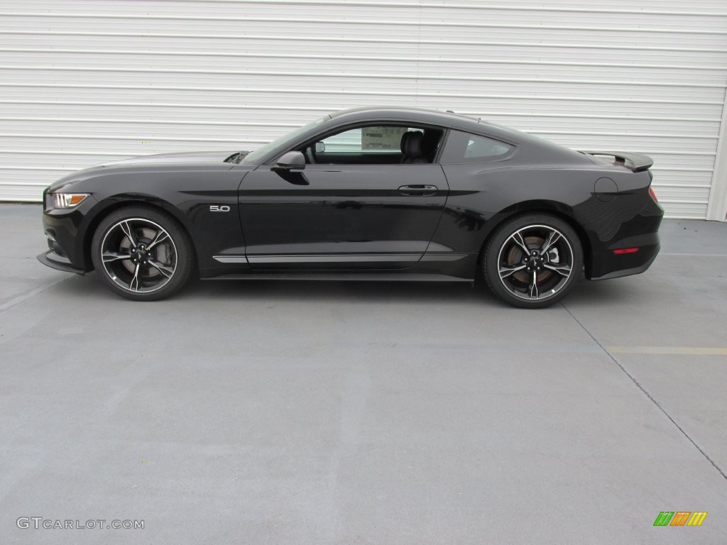 Shadow Black 2016 Ford Mustang GT Premium Coupe Exterior Photo #108731471