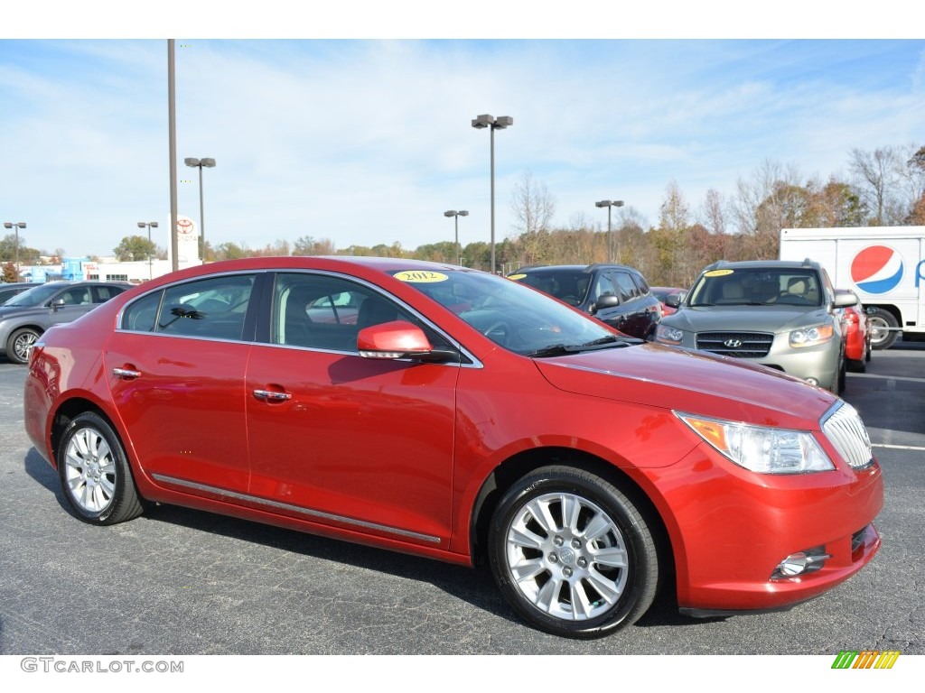 2012 LaCrosse FWD - Crystal Red Tintcoat / Cashmere photo #1